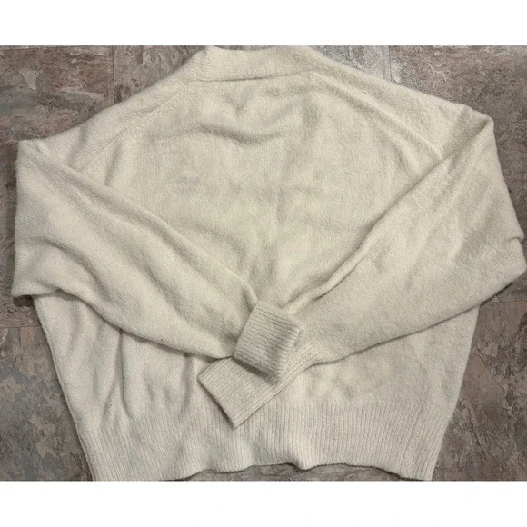 Urban Outfitters Thea Fuzzy Knit Slouchy Cardigan Sweater Women's XS Oversized - Picture 8 of 10